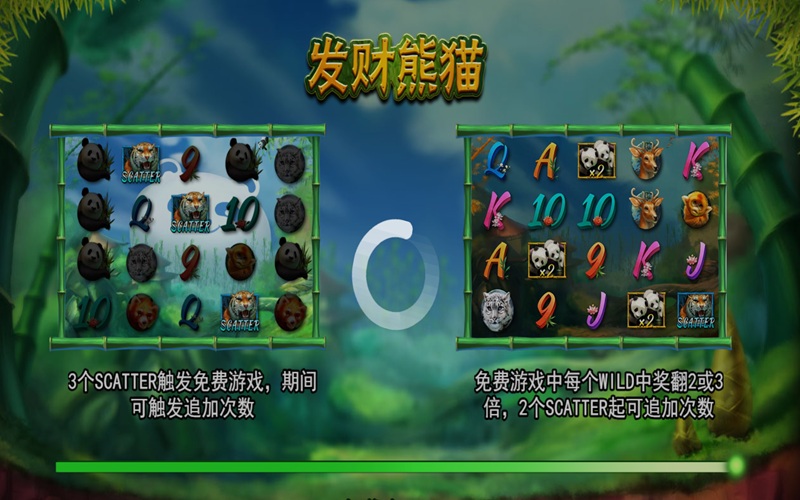 福运滚滚来，跟着发财熊猫一起抱金回家！