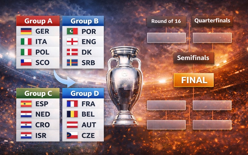 欧洲杯赛制解析|从小组赛到淘汰赛的比赛结构说明 欧洲杯赛制解析|从小组赛到淘汰赛的比赛结构说明